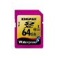 Kingmax 64 GB SDXC Memory Card Is Waterproof and Dustproof