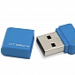 Kingston DataTraveler Micro Flash Drive Is Small and Blue