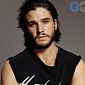 Kit Harington Talks “Game of Thrones” Popularity, Violence with GQ, April 2014