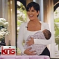 Kris Jenner Uses Baby North West for Solid Ratings on First Show – Video