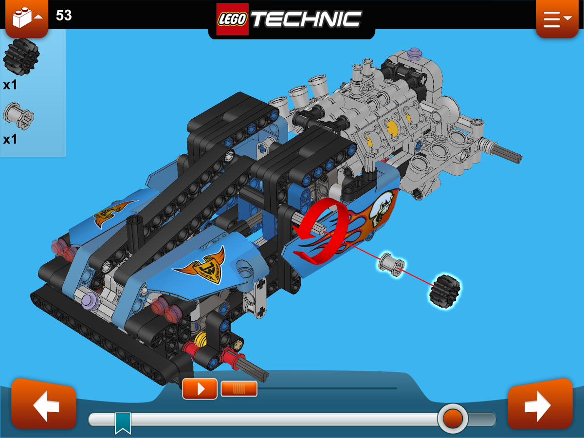 LEGO Launches Car Building Instruction App for Older Tablets