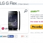 LG G Flex Now Up for Pre-Order in the UK for £690 Outright