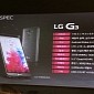LG G3 Gets Detailed at Private Event in South Korea