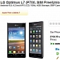 LG Optimus L7 Goes on Sale in the UK for 234 GBP (365 USD/290 EUR)