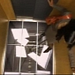 LG Pranks Elevator Riders, It Looks Like They Will Fall into the Elevator Shaft