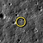 LRO Images LADEE Flying over the Moon
