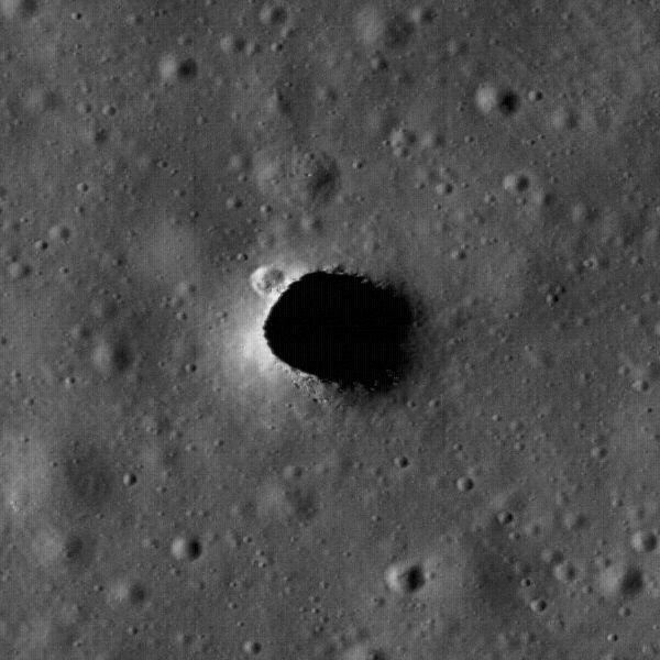 Lro Images The Inside Of Moon Caves 