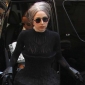 Lady Gaga Defies Gravity in Ridiculous Heel-less Shoes