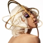 Lady Gaga Does V Magazine in Nothing but Futuristic Hat