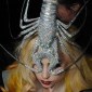 Lady Gaga Steps Out in Lobster Hat