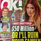 Lamar Odom Wants $50 Million (€36.5 Million) from Khloe Kardashian or He’ll “Ruin” Her
