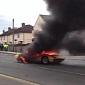 Lamborghini Miura Catches on Fire in London – Video