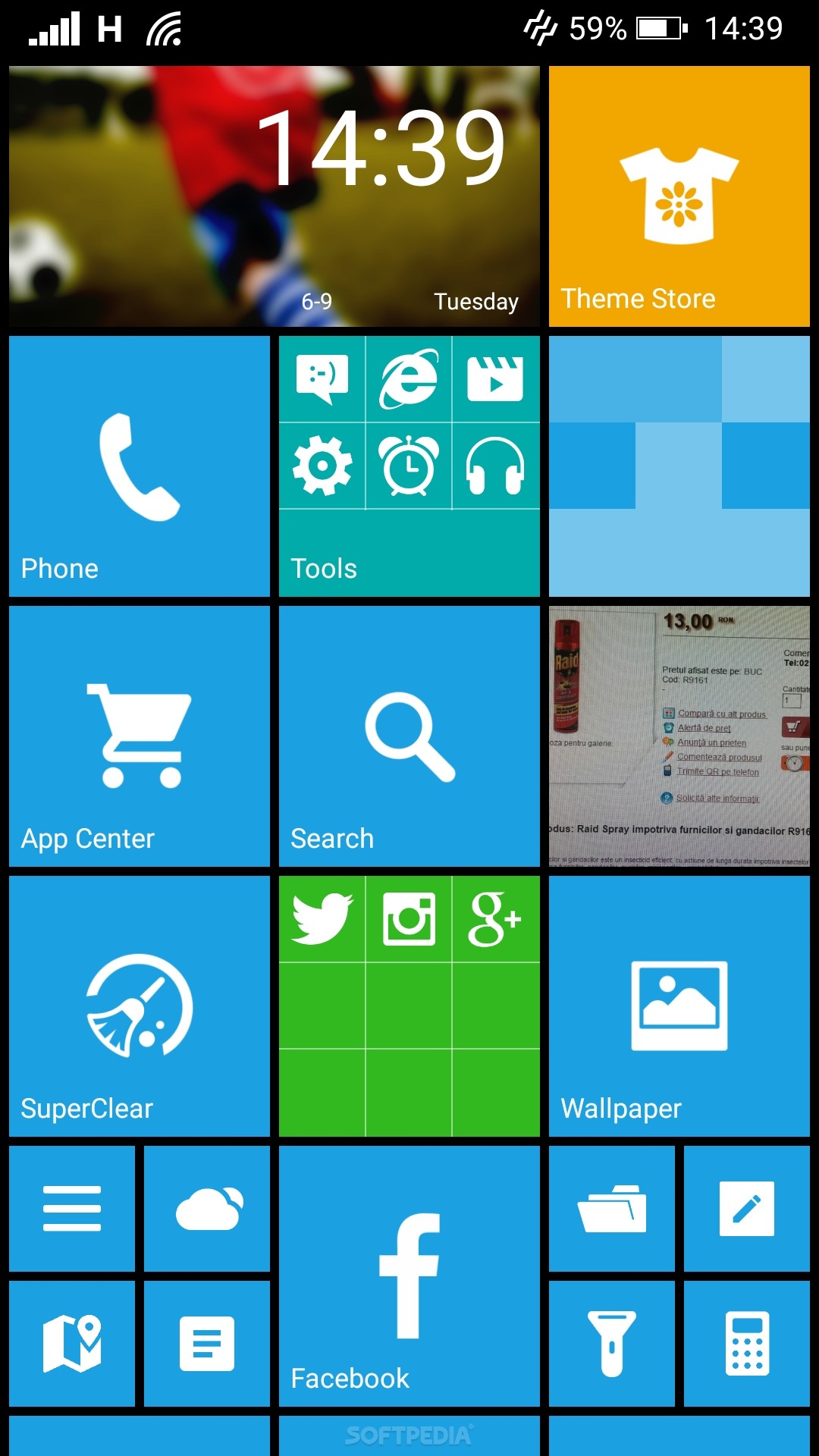 android windows 10 launcher