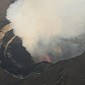 Lava Lake Springs into Being atop Volcano in Africa