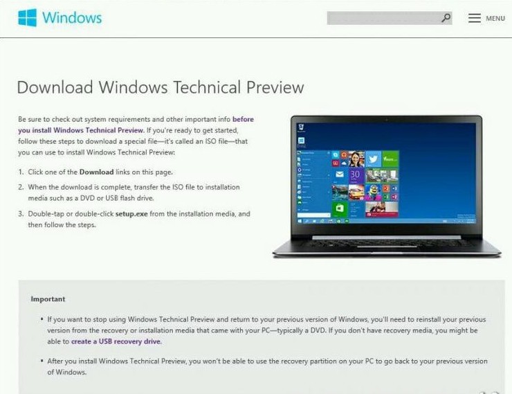 windows 9 iso download link