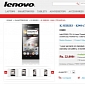 Lenovo K900 Now Available in India via the Company’s E-Store