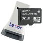 Lexar Launches 32GB microSDHC Card for Mobile Phones, Priced at $150