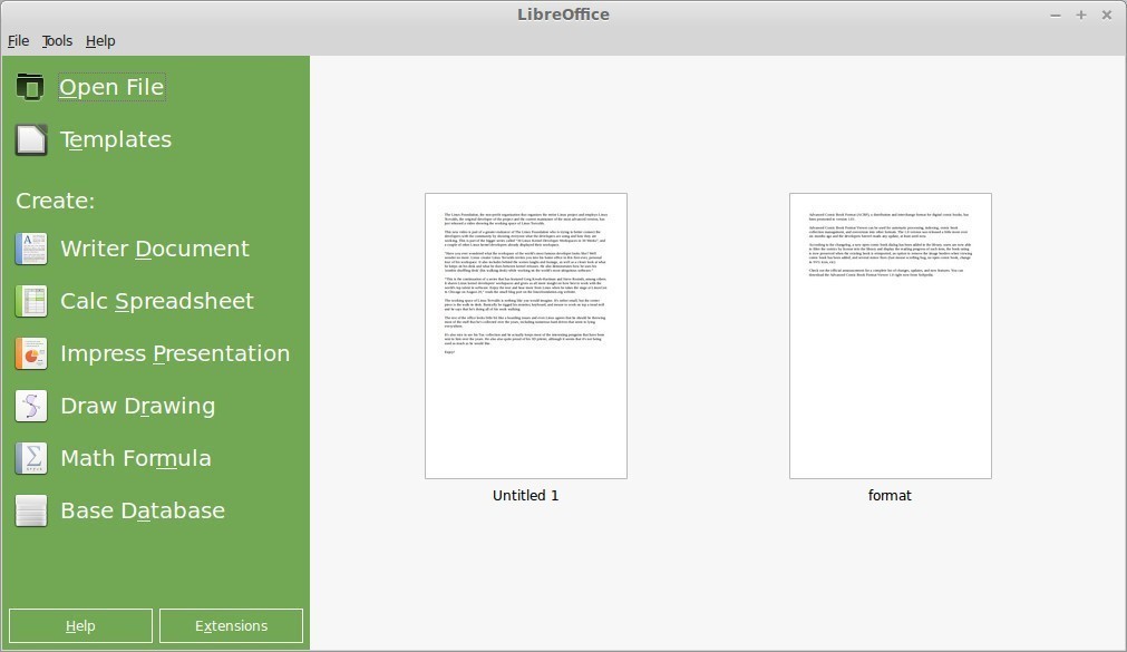 what is libreoffice fresh