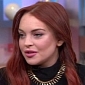 Lindsay Lohan Finds Out About Half-Sister on GMA – Video