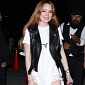 Lindsay Lohan Got So Drunk at Coachella 2014 She “Couldn’t Stand Up Straight”