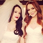 Lindsay Lohan Guest Stars on “Two Broke Girls,” Is Called a “Train Wreck”