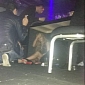 Lindsay Lohan Hides Under Table in Club in Brazil – Photo