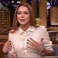 Lindsay Lohan Is Very Spiritual, Not Talking About the Past on Jimmy Fallon – Video