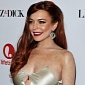 Lindsay Lohan’s Looks “Trashy,” Very Bad at “Liz & Dick” Premiere