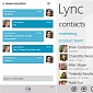 Lync 2010 for Windows Phone Gets Updated to Version 4.3.8111.1