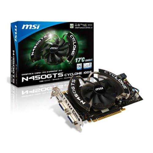 Msi Geforce Gts 450 Cyclone Formally Released
