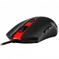 MSI Interceptor DS100, a Black and Red Mouse with On-the-Fly Speed Adjustment