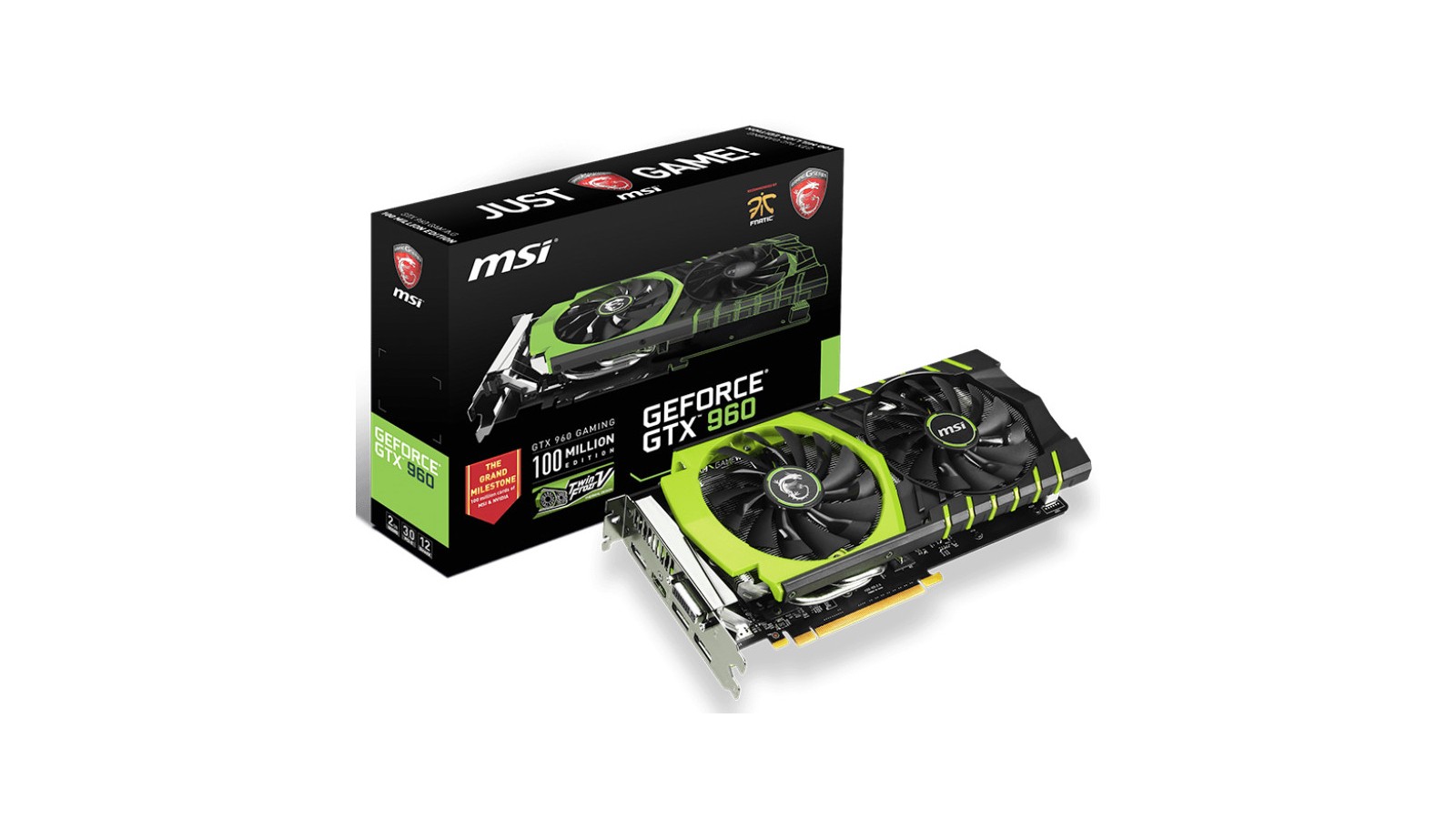 Msi Intros Gtx 960 And 970 Limited Edition Graphics Cards To Celebrate 100 Million Sales
