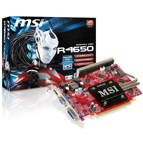 furrow prevent Mercury MSI Updates Radeon HD 4600 Series with HDMI Support
