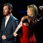 MTV Movie Awards 2012: Charlize Theron Knocks Michael Fassbender to the Ground