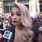MTV Movie Awards 2014: Rita Ora Talks “Fifty Shades of Grey” Role – Video
