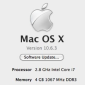 Mac OS X 10.6.3 Shows Up in Software Update - Report