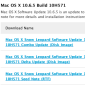 Mac OS X 10.6.5 Release Delayed