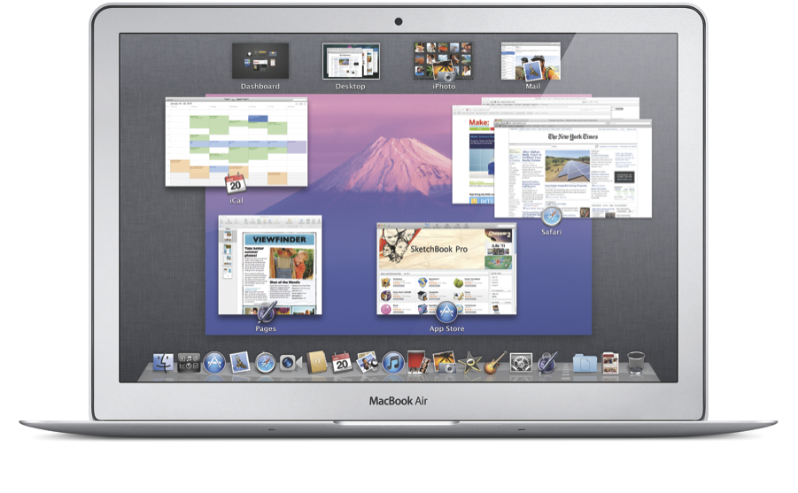 mac book air os x lion not available at this time