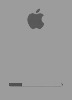 mac progress startup os bar screen gray explained