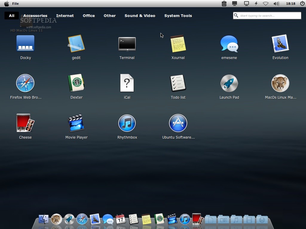 get linux on mac