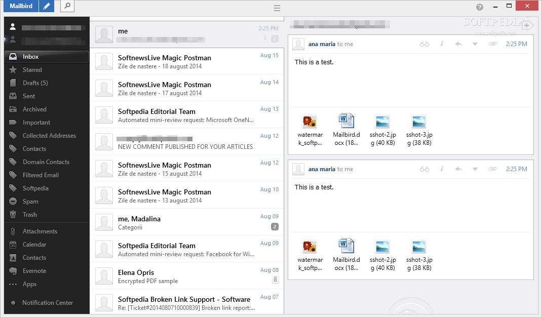 how to make mailbird open conversations in separate windows