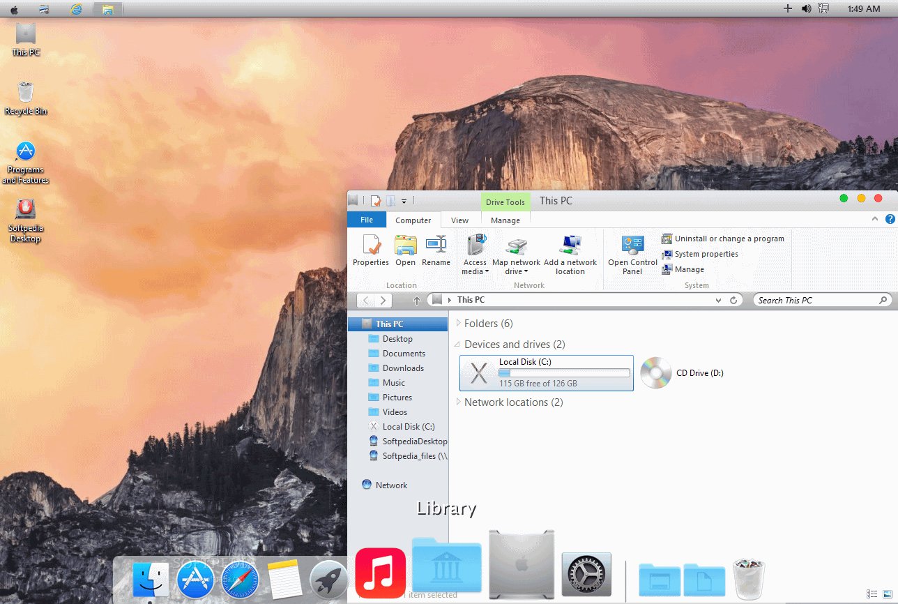 recommended requirements for windows mac os x yosemite