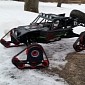 Man 3D Prints Snow Tracks for His RC Toy Car