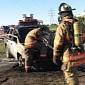 Man Bends Car Door with His Bare Hands, Saves Motorist from Burning SUV