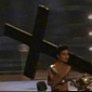Man Carrying Giant Cross with No Clothes on in Beijing Identified