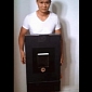 Man Dresses Up as Flip Phone for Halloween – Photo