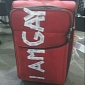 Man Has “I Am Gay” Written on His Suitcase at Airport