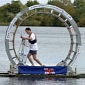 Man Plans to Walk Irish Sea in Giant Hamster Wheel