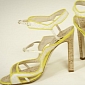 Manolo Blahnik's Green Sandals Will Shine on the Catwalk in Spring