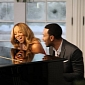 Mariah Carey Is on 'When Christmas Comes' Video Set – Photo